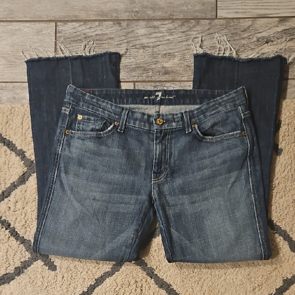 7 For All MankindWomen's Blue Jeans
